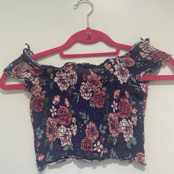 Floral crop top - Picture 2 of 2
